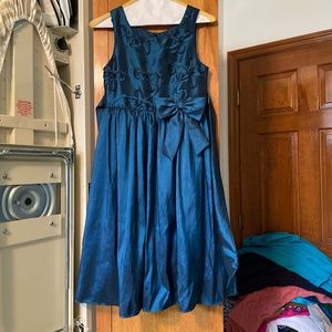 Deep Teal Girls Dress size 12